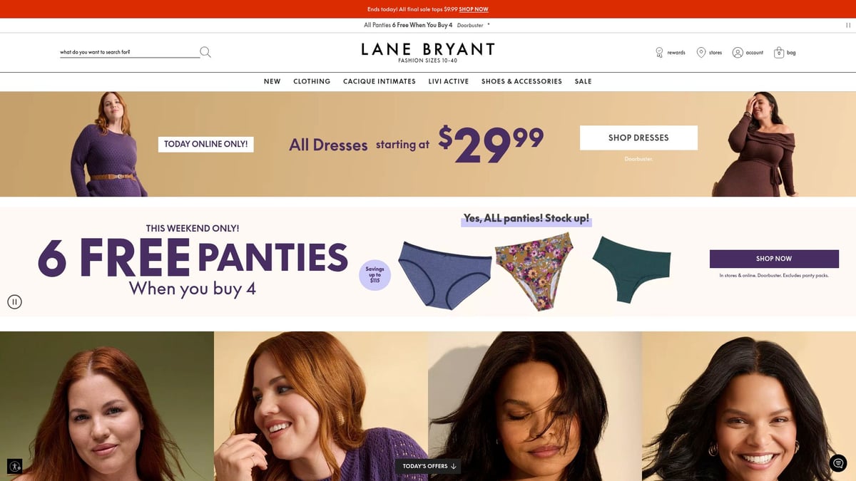 9 Essential Plus Size Women Stores to Shop in 2025 - Lane Bryant