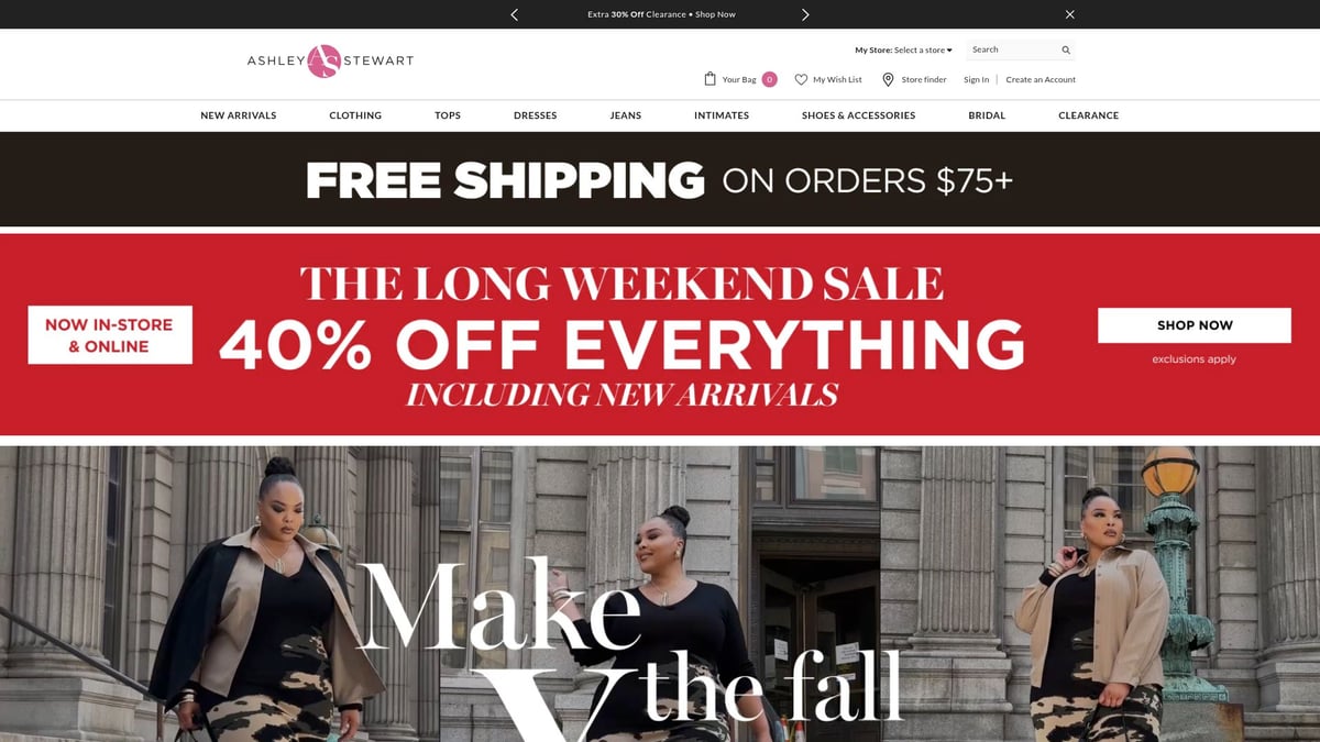 9 Essential Plus Size Women Stores to Shop in 2025 - Ashley Stewart