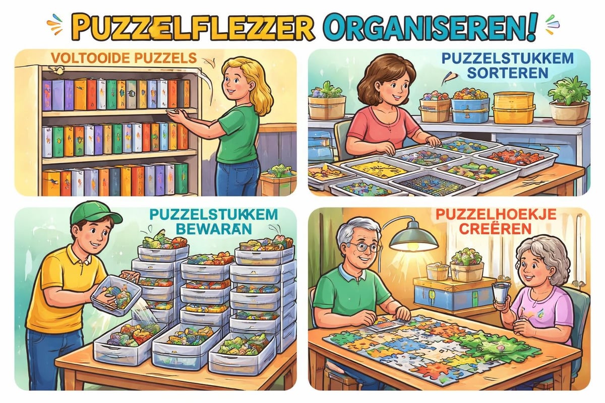 Golfpuzzel organisatie tips