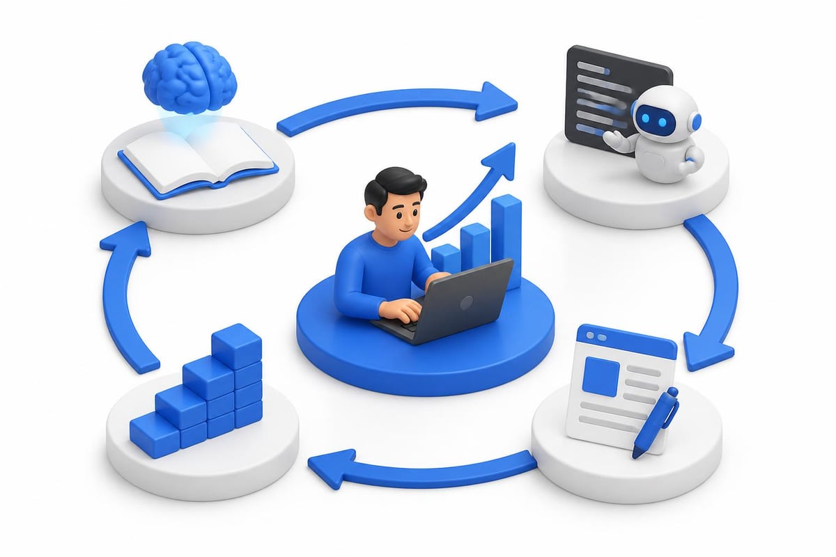 Continuous AI learning system