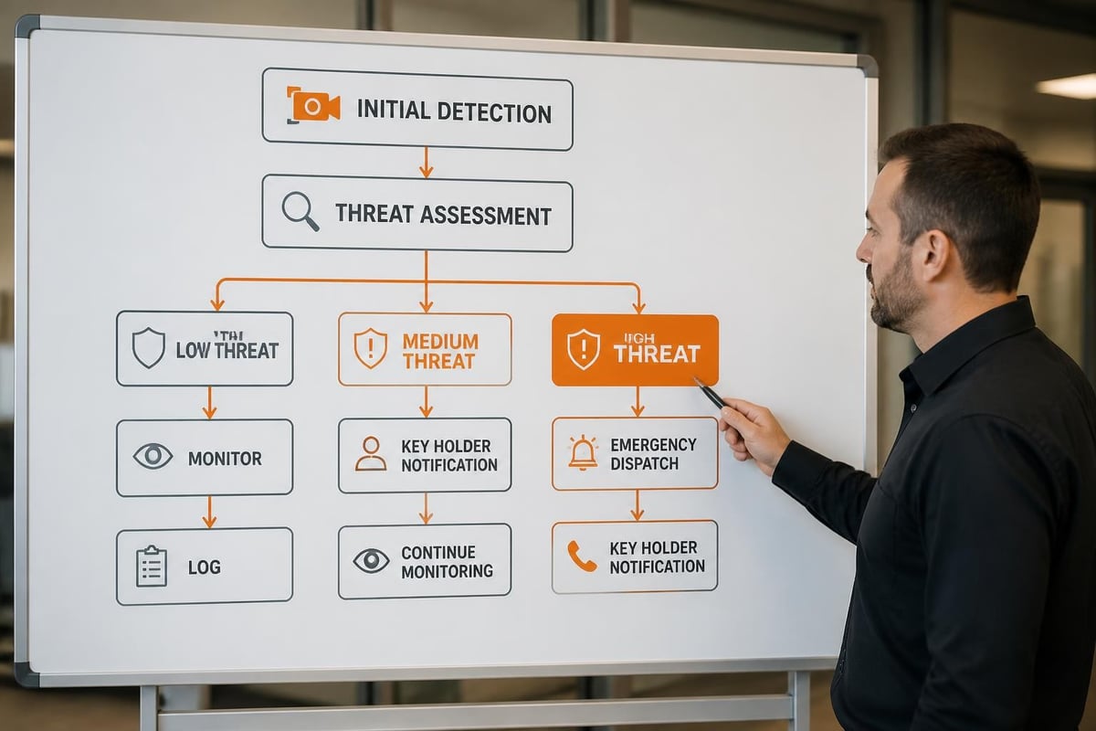 CCTV monitoring escalation matrix