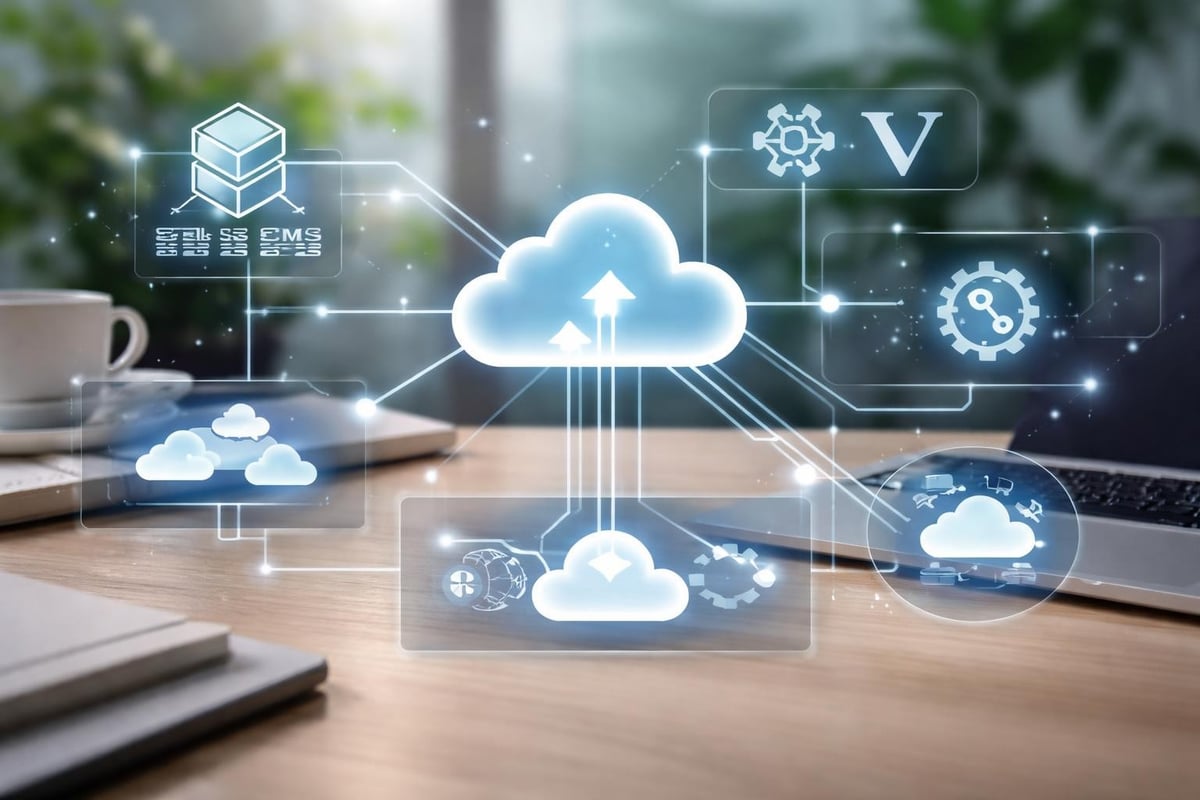 Technische Architektur moderner Websites