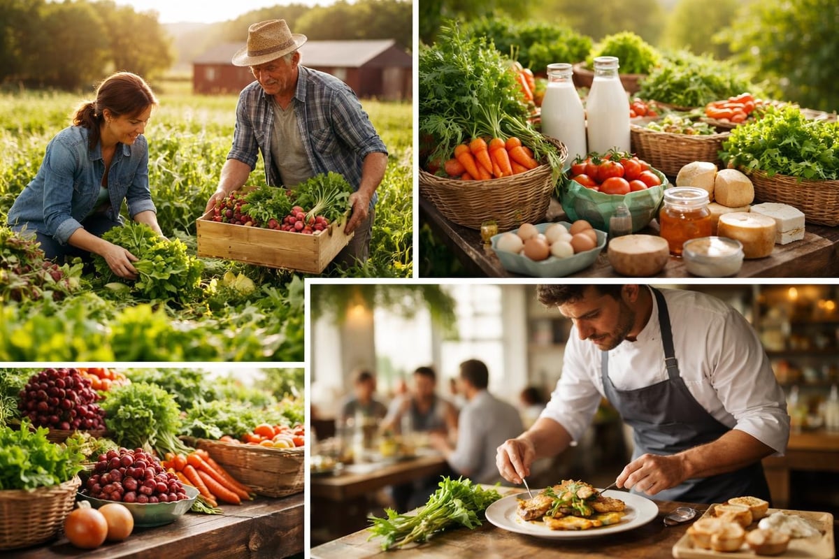 Farm-to-table dining in Kennebec Valley