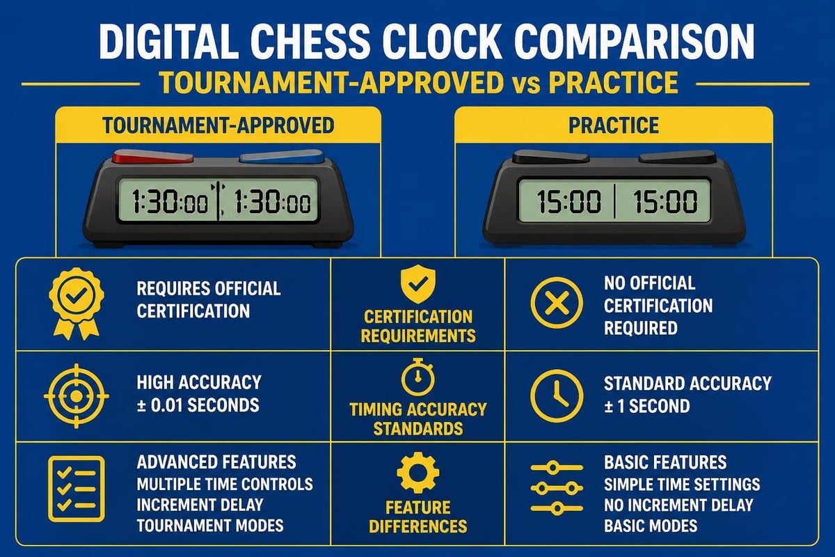 FIDE chess clock specifications