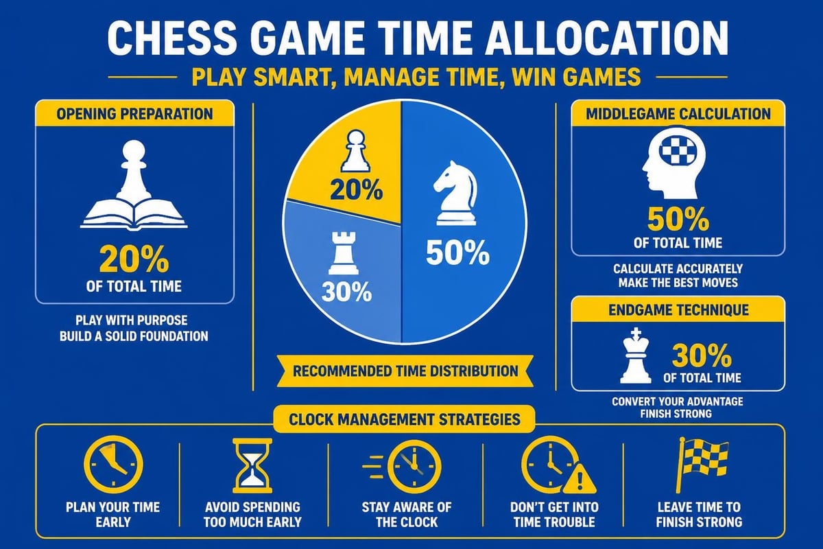 Time management in chess phases