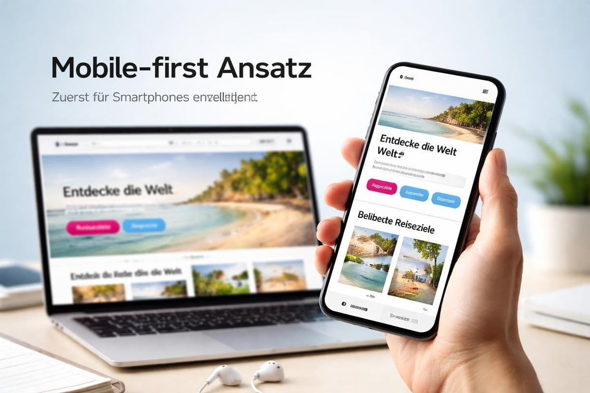 Mobile-First Webdesign Prinzipien