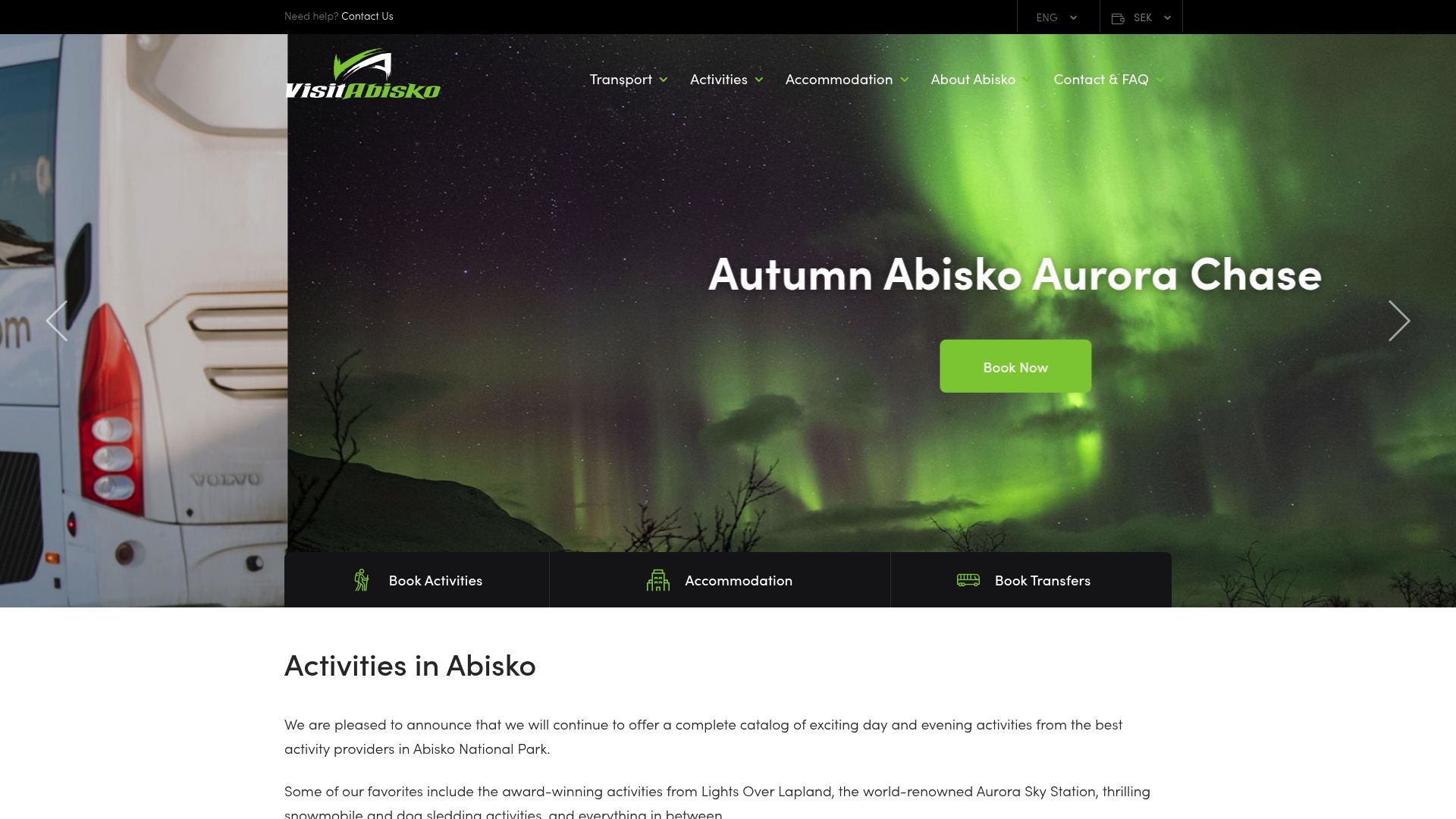 7 Best Northern Lights Breaks for 2025 You Can't Miss - Abisko National Park, Sweden – Aurora Sky Station