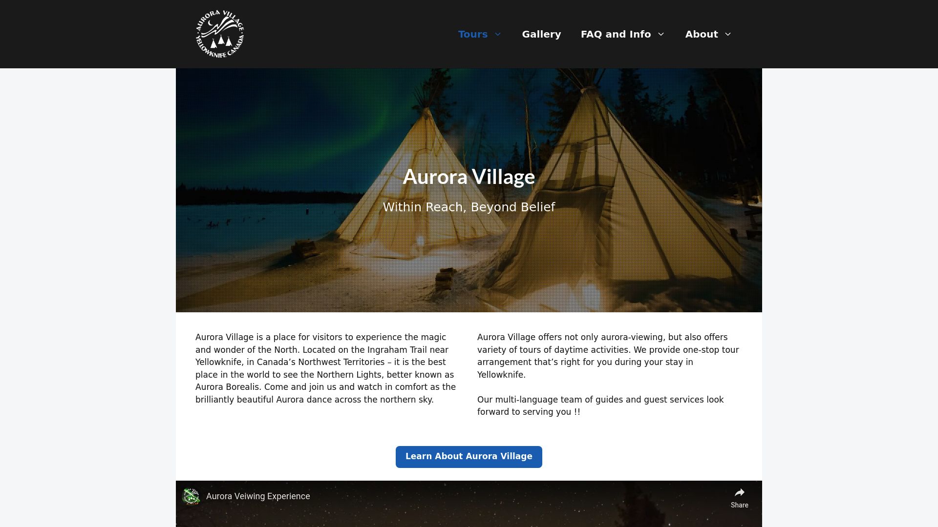 7 Best Northern Lights Breaks for 2025 You Can't Miss - Yellowknife, Canada – Aurora Village Experience