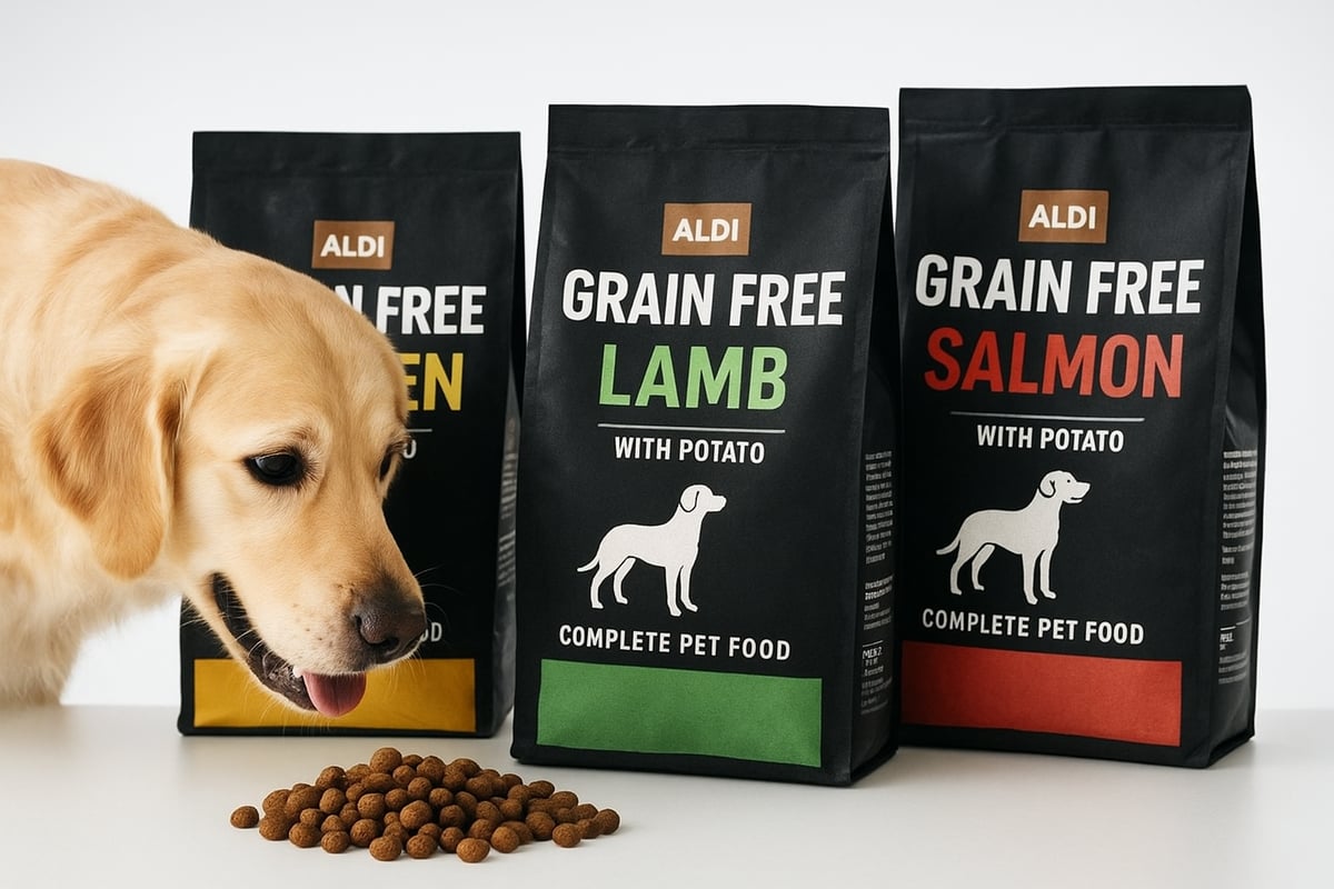 Aldi Grain Free Dog Food: Sortiment och näringsinnehåll 2026