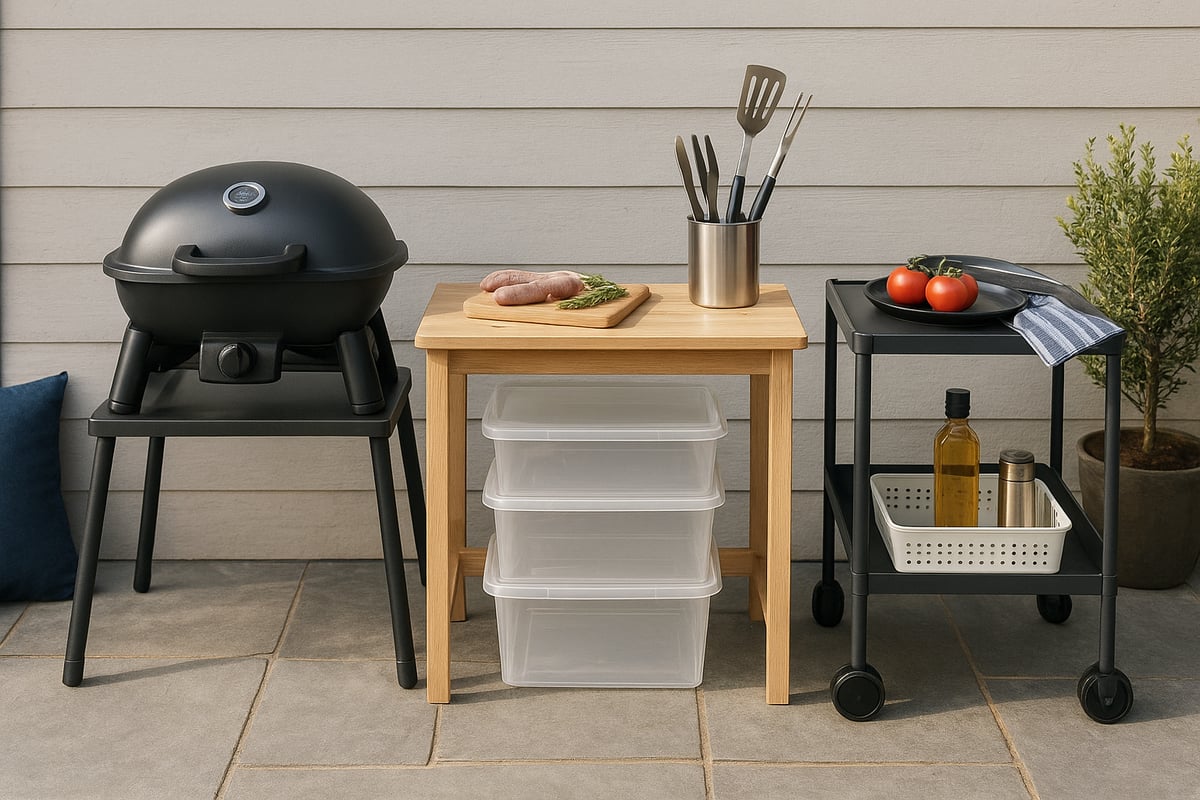 Essential Outdoor Kitchen Accessories on a Budget