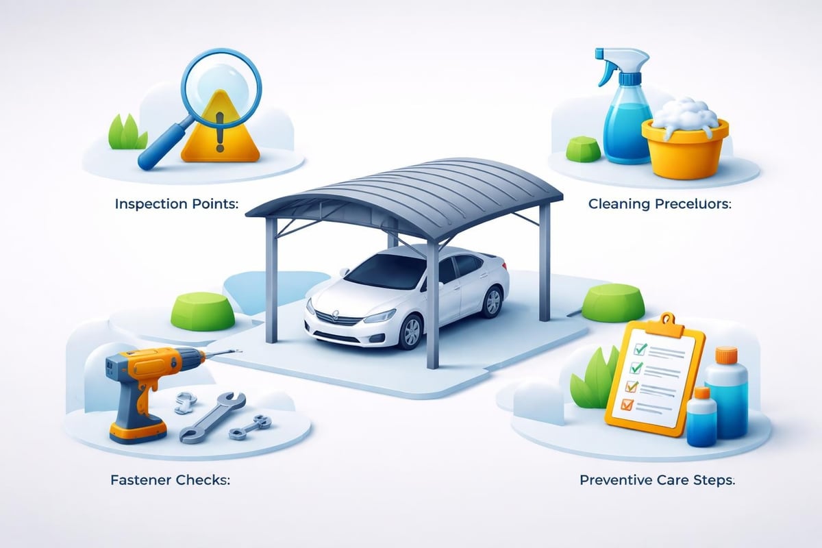 Carport maintenance checklist