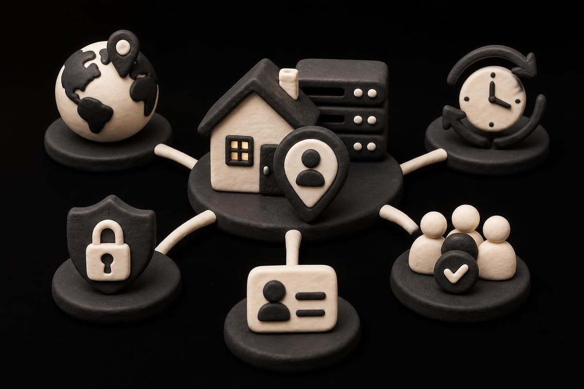 Residential proxy configuration