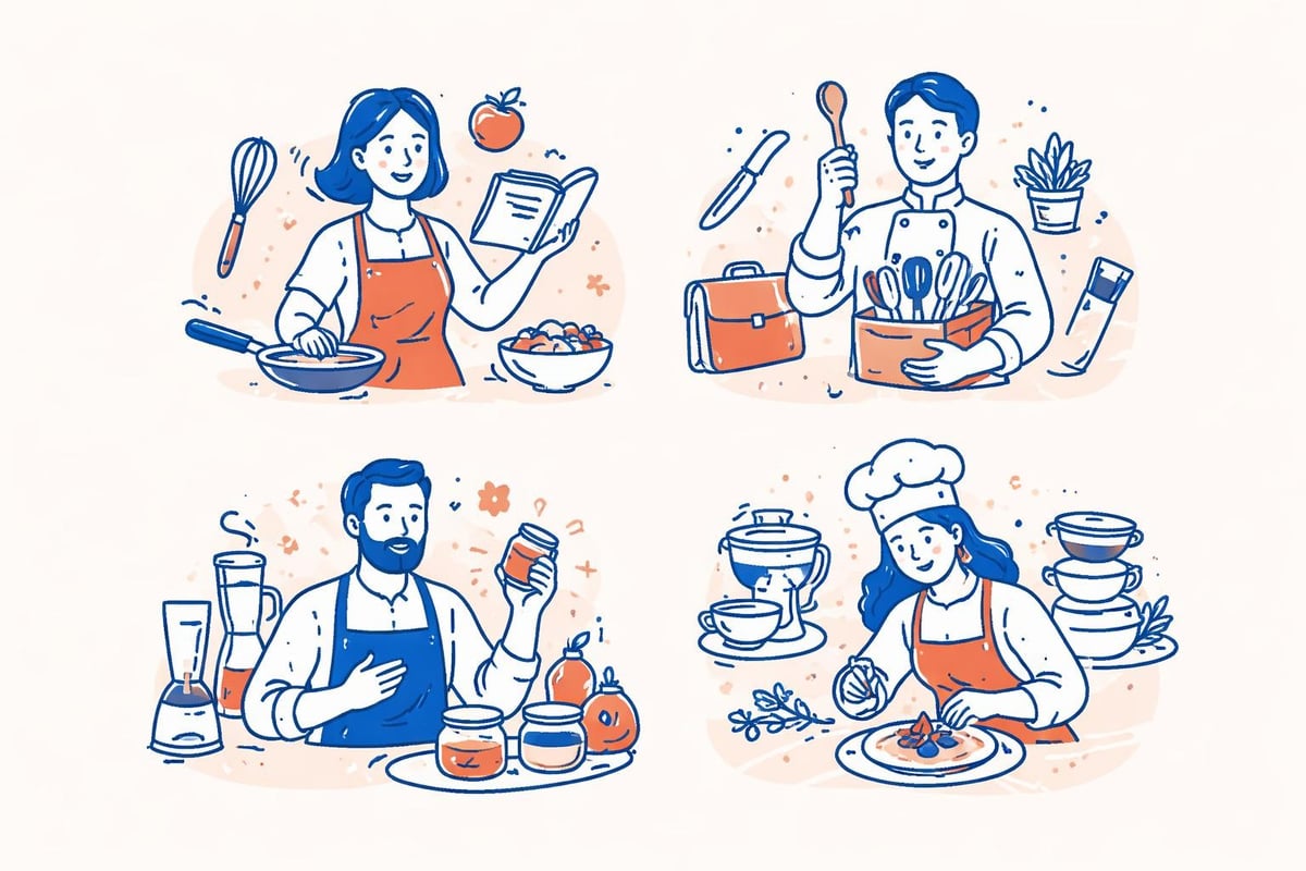 Zielgruppen für Profi Kochkurse