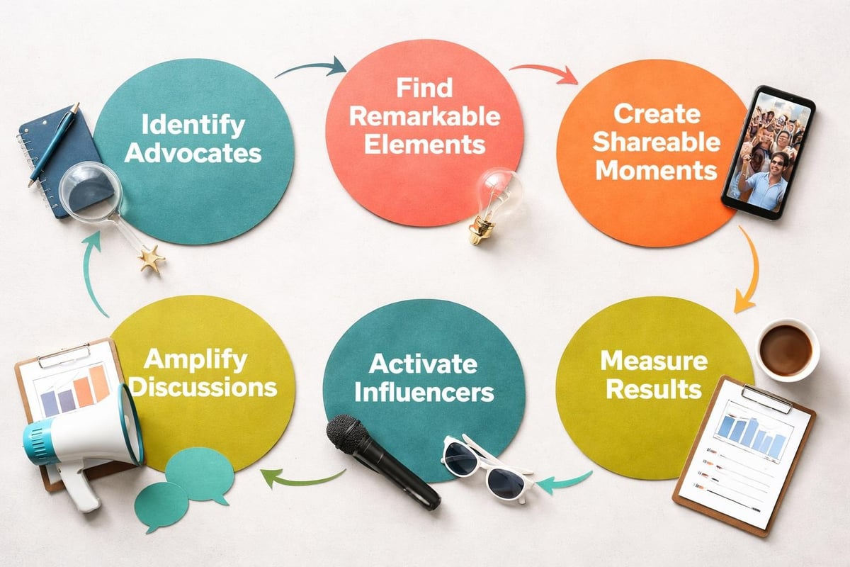 Buzz marketing campaign workflow