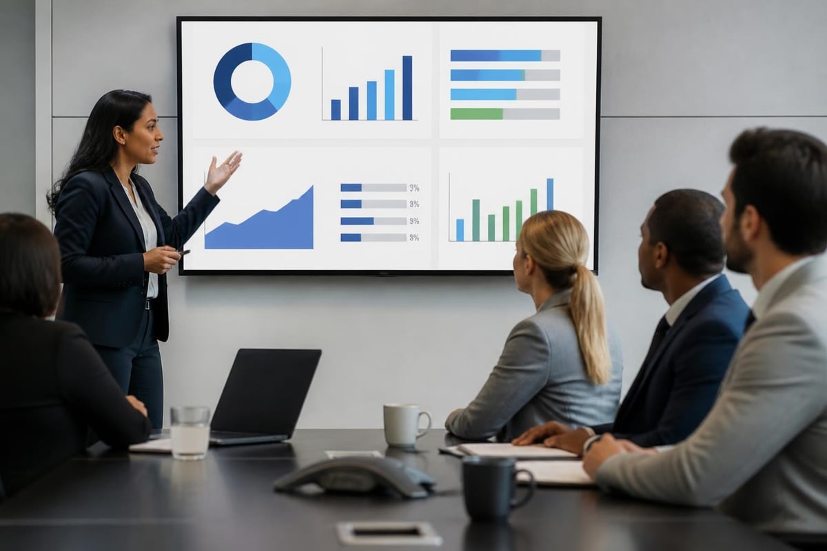 Training metrics dashboard