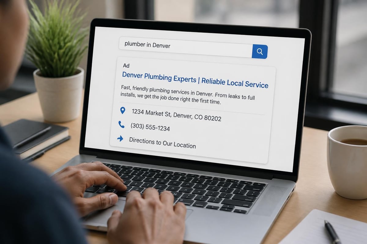Local ad copy components