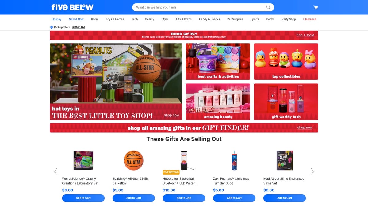 7 Inspiring Christmas Campaigns To Boost Your Brand In 2026 - 5. Five Below – “Extreme-Value Holiday Gifting”