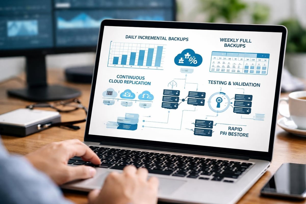 Backup and recovery workflow