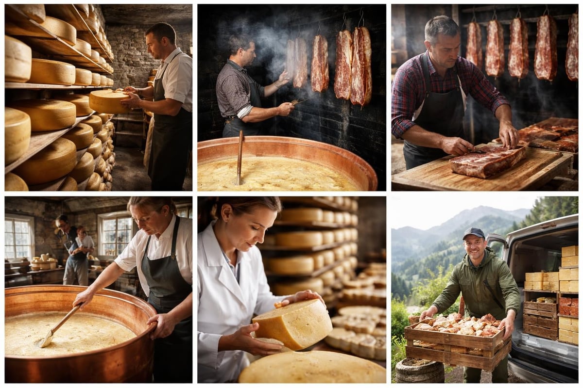 Herstellungsprozess Tiroler Spezialitäten
