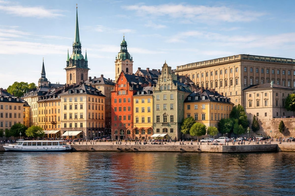 Gamla Stan medieval architecture