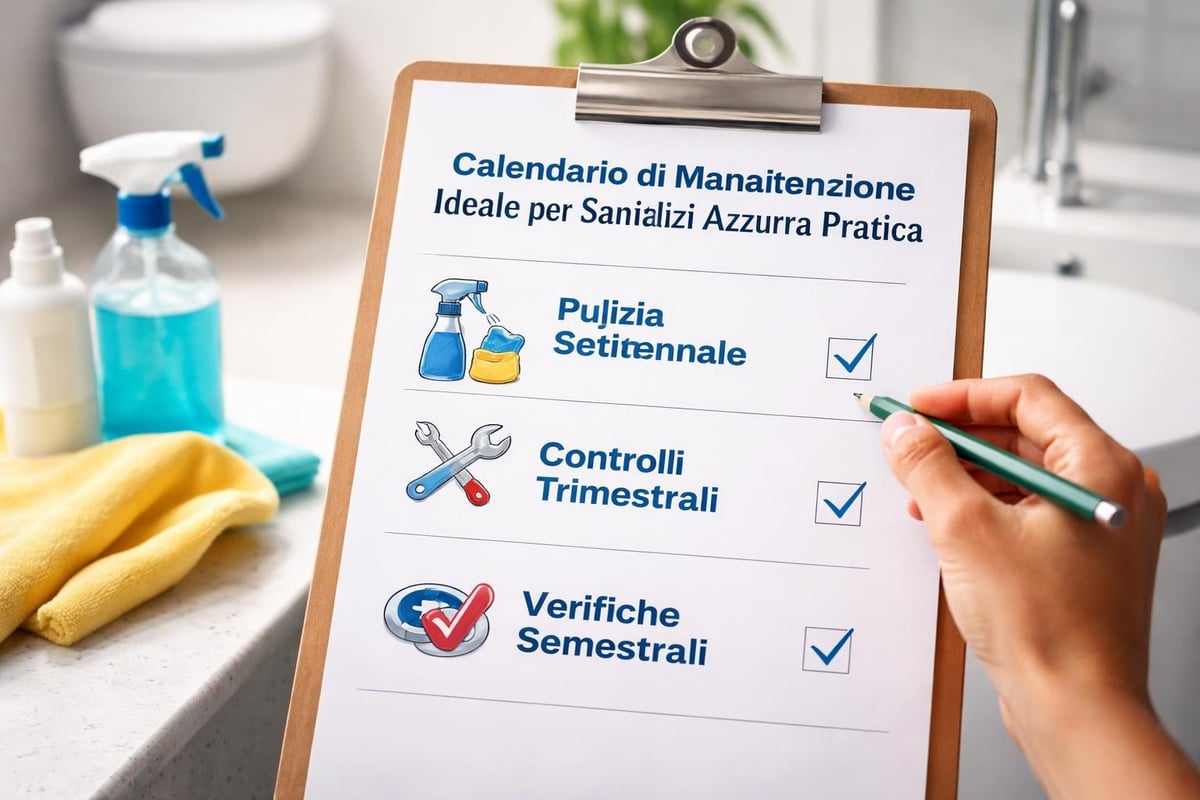 Manutenzione sanitari bagno