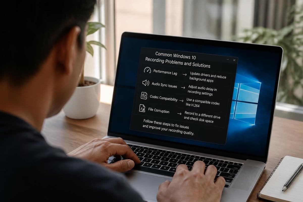 Screen recording troubleshooting