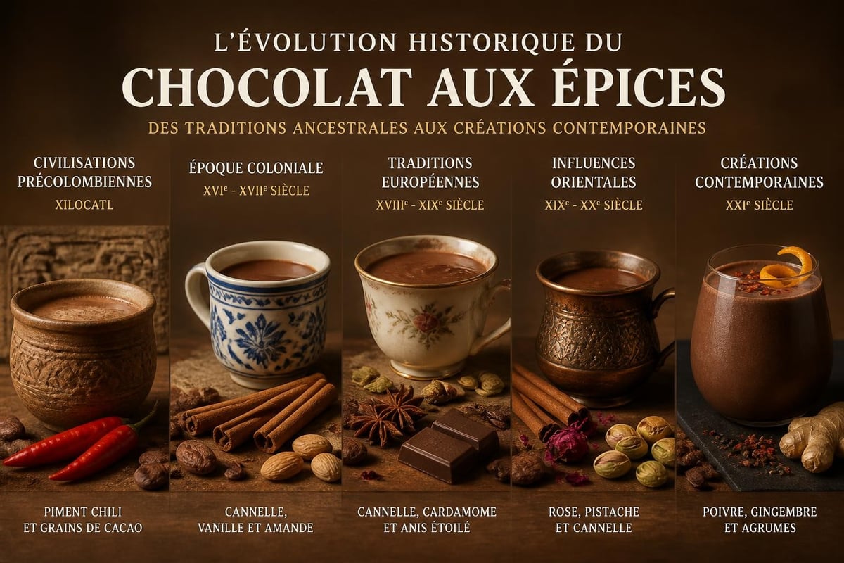 Histoire du chocolat aux épices
