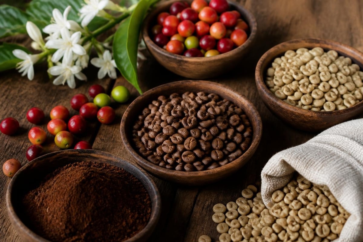 Coffee flavor development