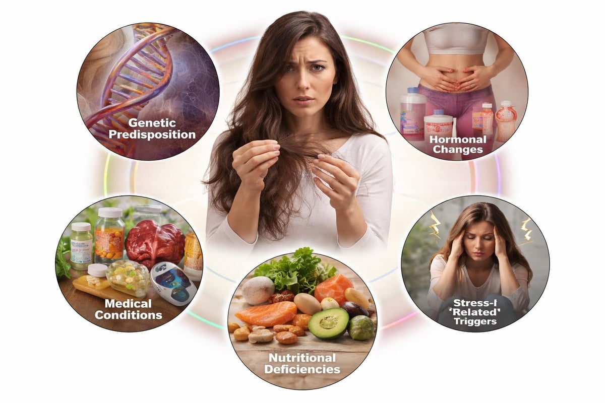 Hair loss causes and contributing factors