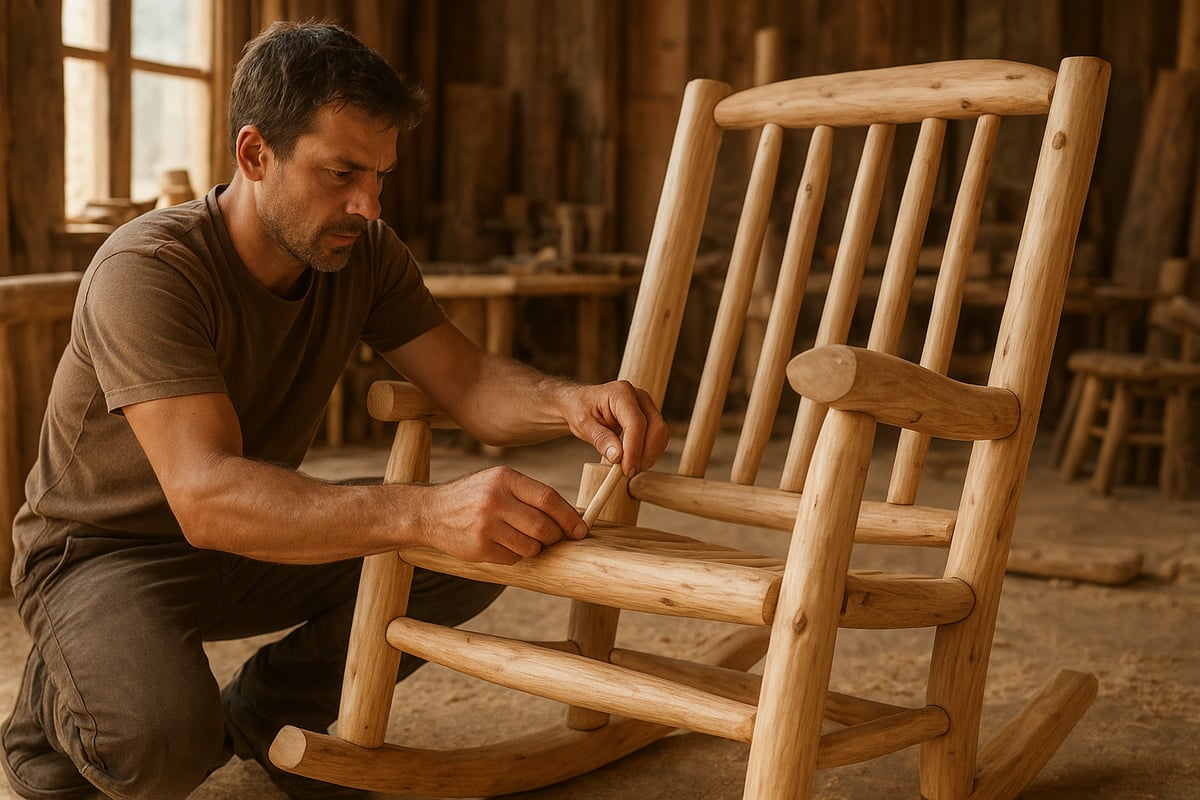 Understanding Log Rocking Chair Materials and Construction