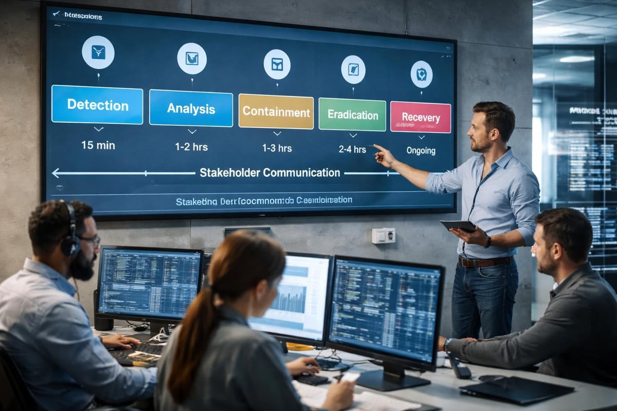 Security incident response workflow