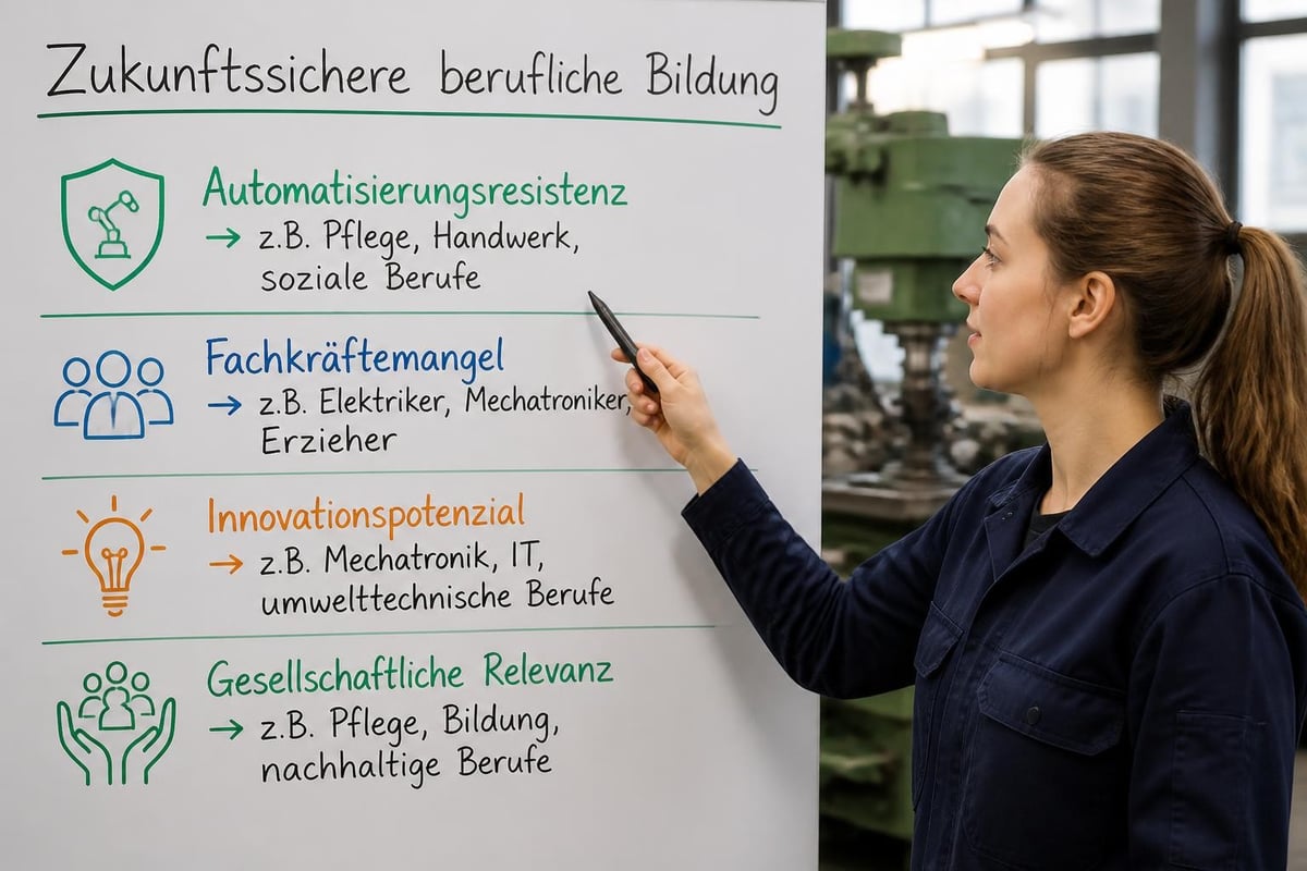 Zukunftssichere Ausbildungsberufe