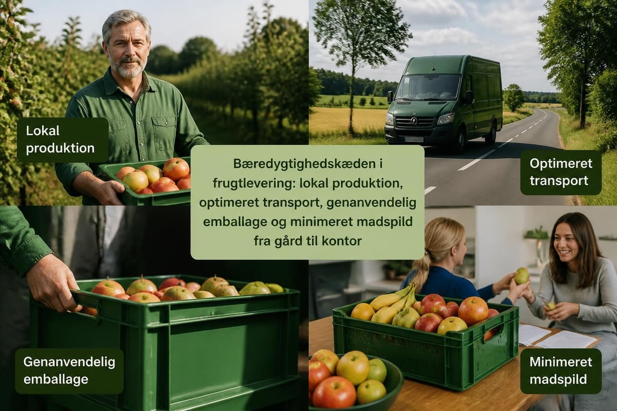 Bæredygtig frugtlevering