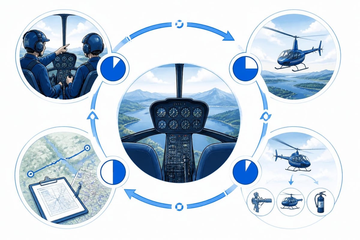 Helicopter training syllabus stages