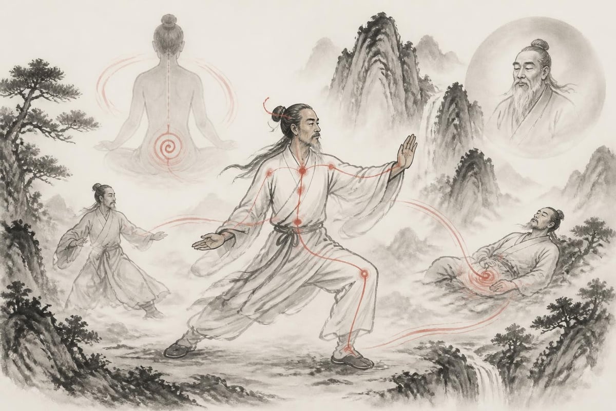 Energy restoration through tai chi practice