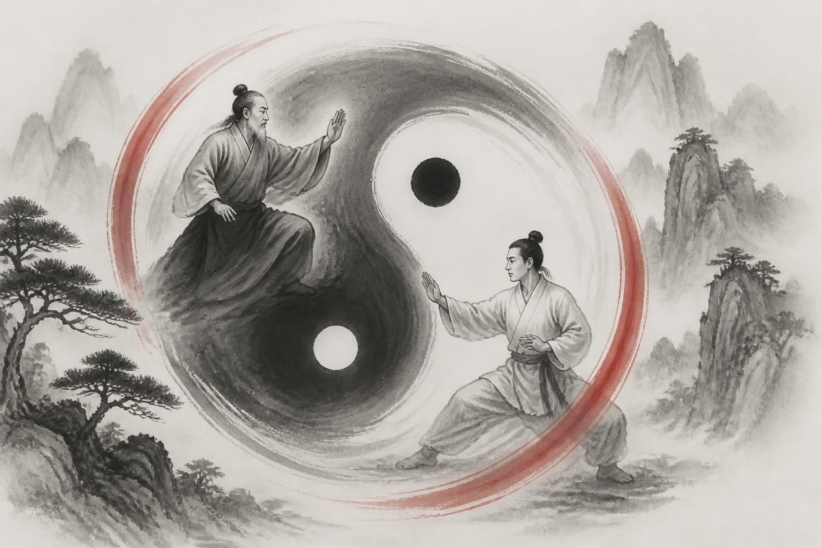 Yin yang balance in practice
