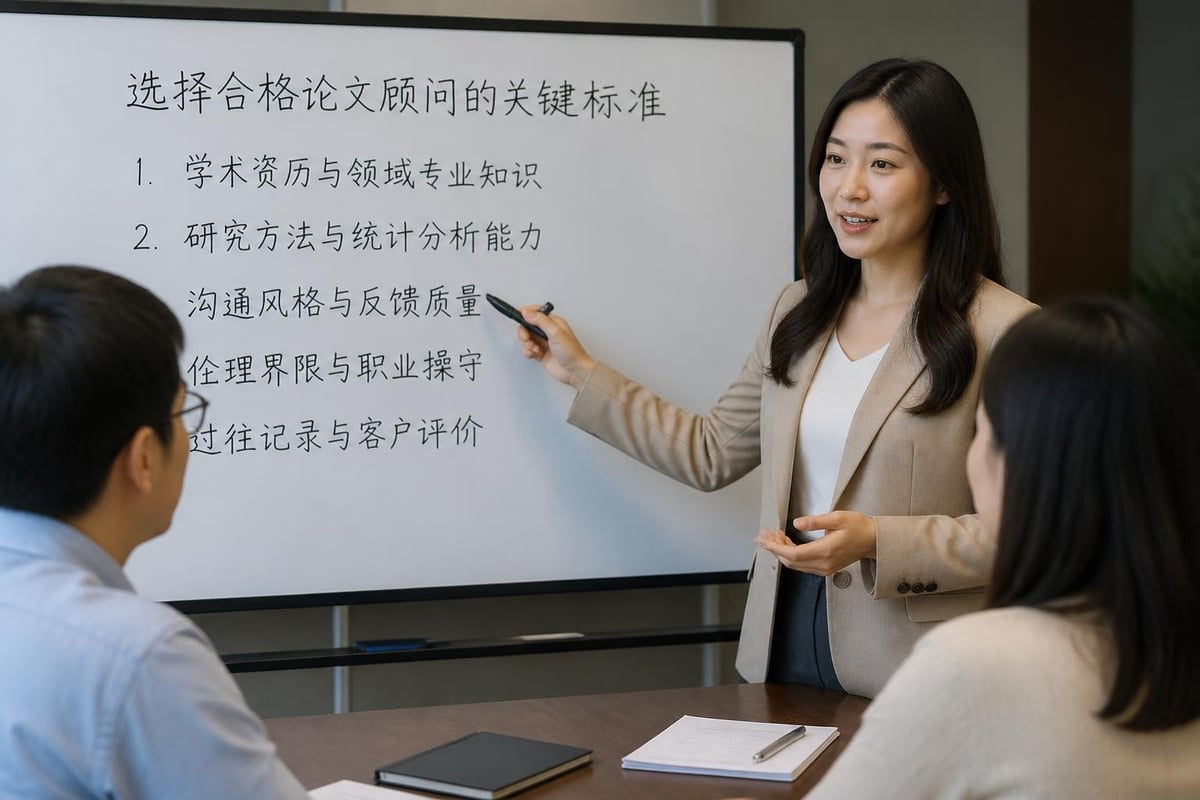 論文顧問評估標準