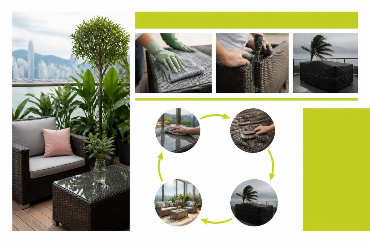 Furniture maintenance routine