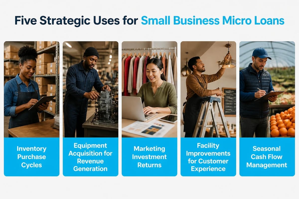 Strategic micro loan applications