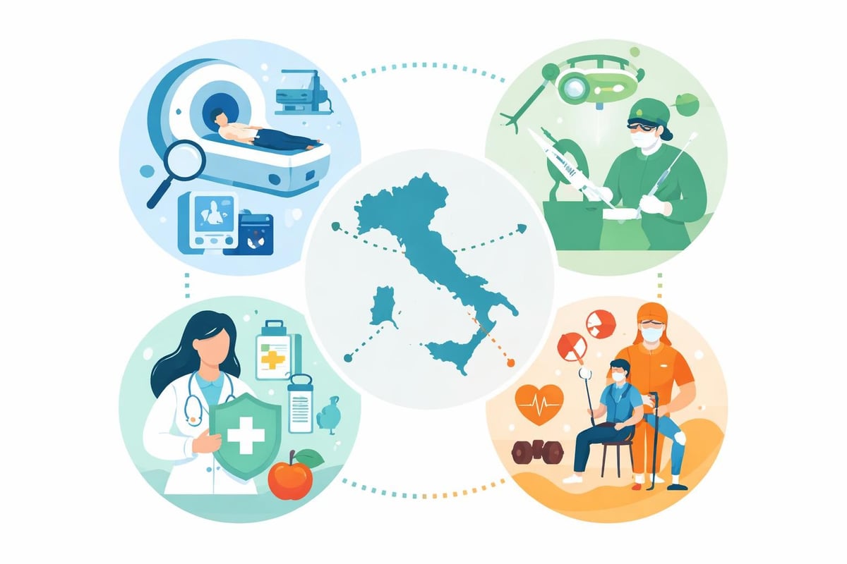 Mappa specializzazioni mediche