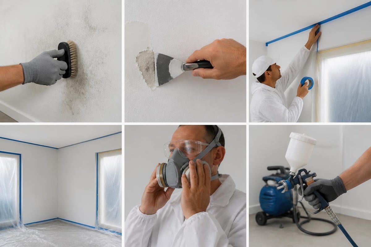 Interior wall preparation checklist