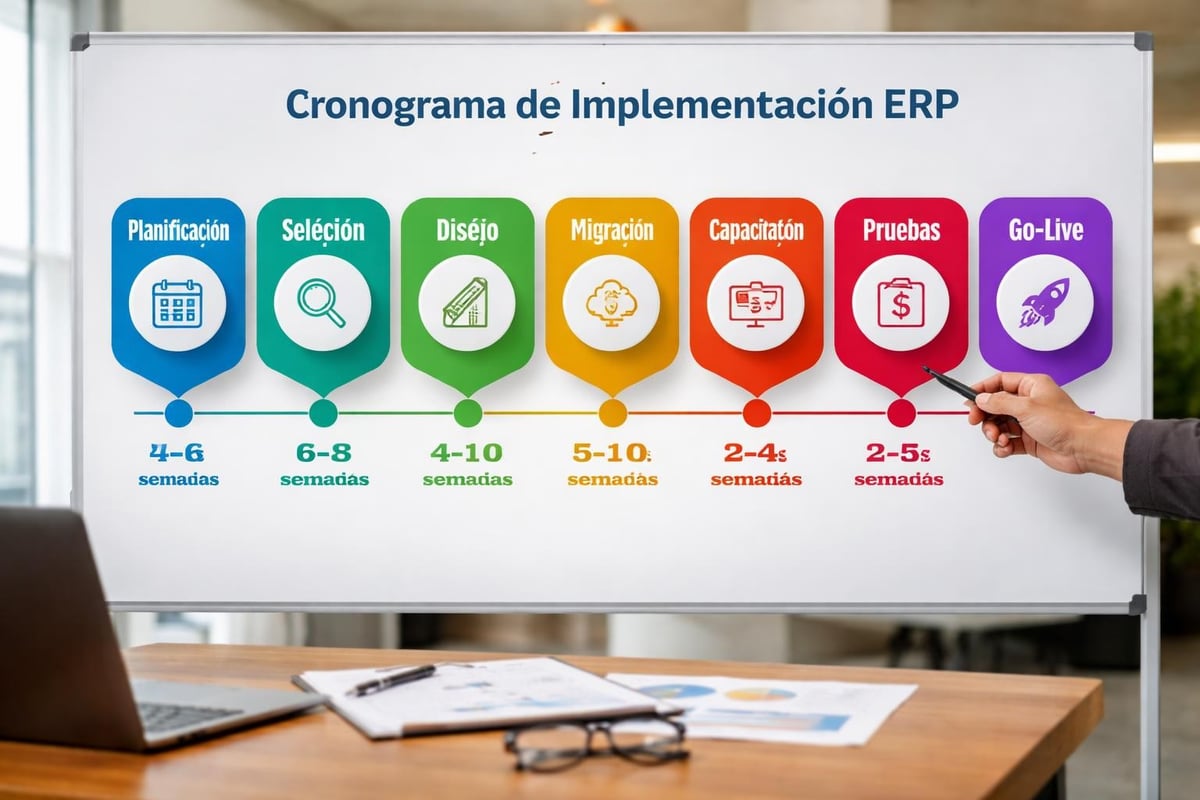 Fases implementación ERP