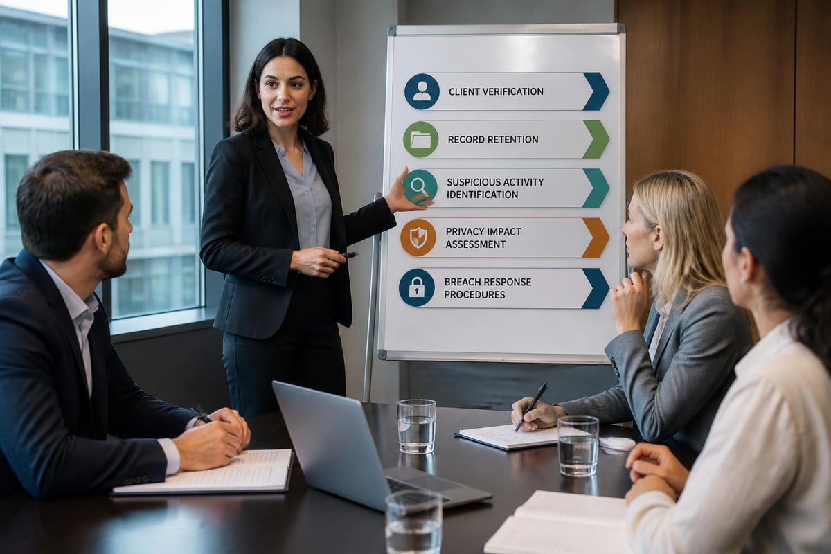 FICA and POPIA compliance training workflow
