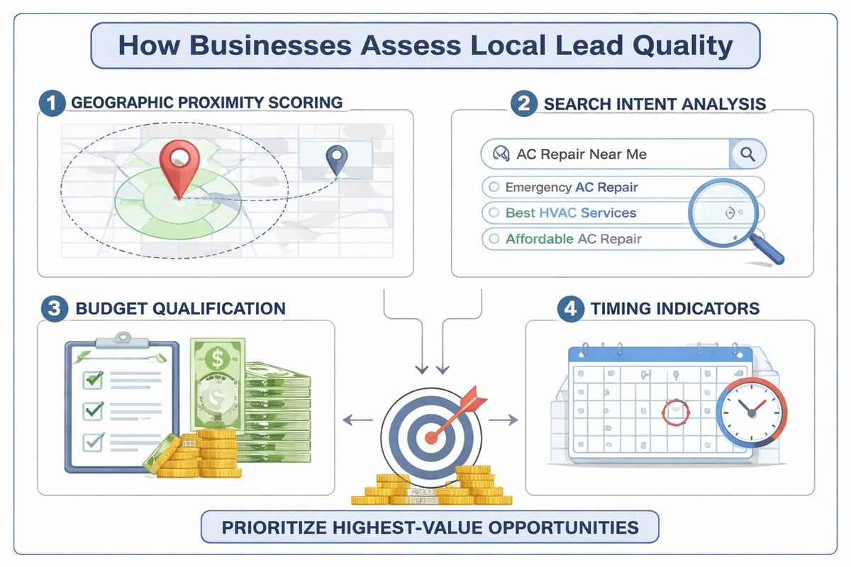 Local lead qualification framework