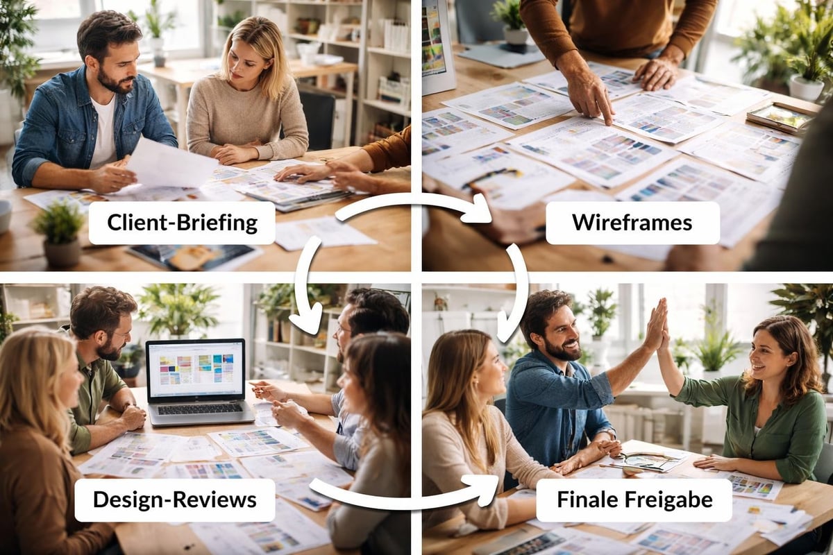 Client collaboration workflow