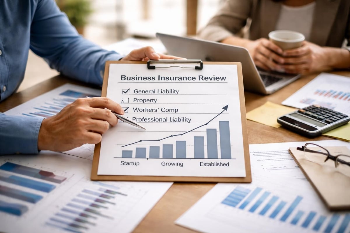 Business insurance review checklist