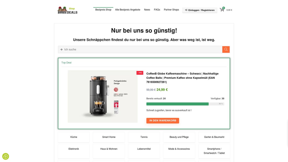 7 Geniale Deal Schnäppchen, Die Du 2026 Nicht Verpassen Solltest - shop.bros.deals: Exklusive Bestpreis-Deals für Schnellentschlossene