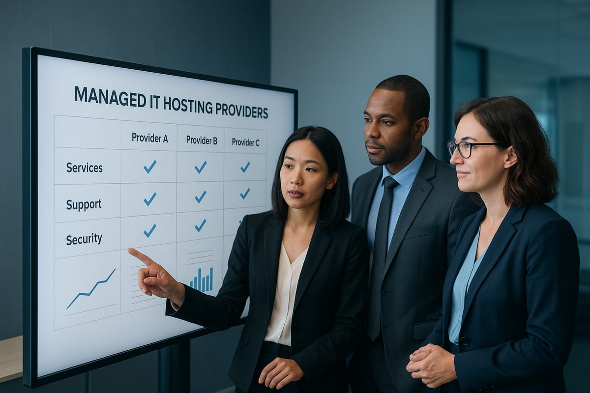 How to Choose the Right Managed IT Hosting Provider