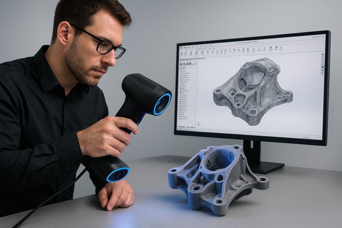 Verständnis der 3D-Scanning-Technologie für SolidWorks