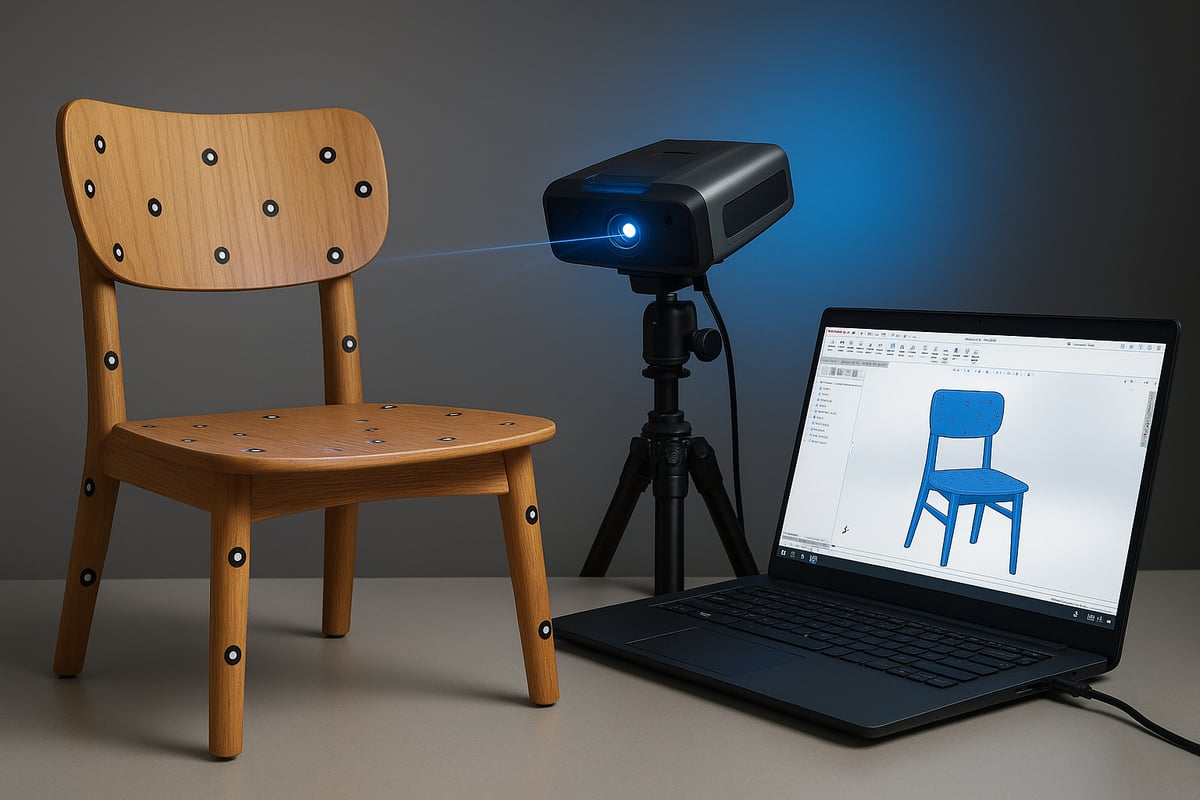 Vorbereitung und Durchführung eines erfolgreichen 3D-Scans in SolidWorks